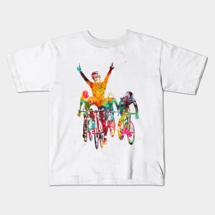 Cycling race Kids T-Shirt